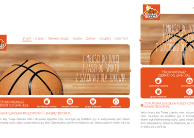 Strona internetowa - basketboom.pl
